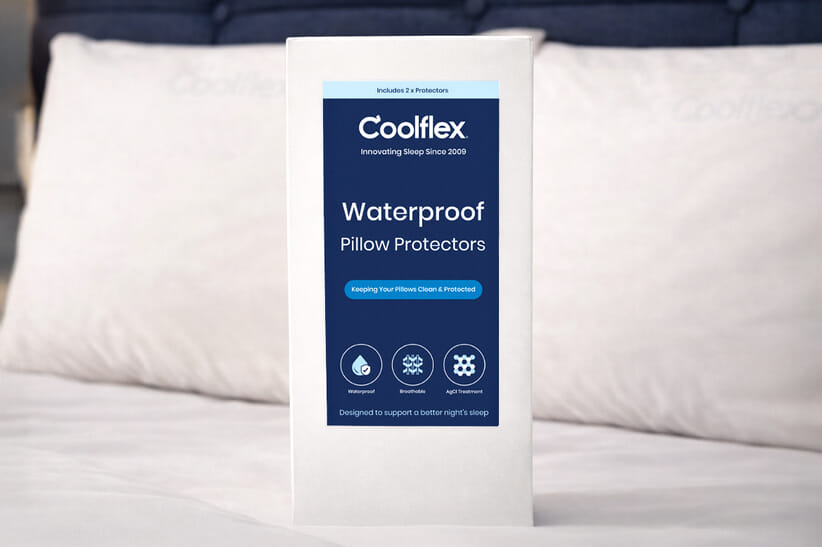 An image for Coolflex® Waterproof Pillow Protector Pair