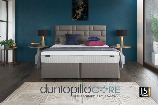 An image for Dunlopillo® Millennium Latex Mattress + Premium Divan Bed