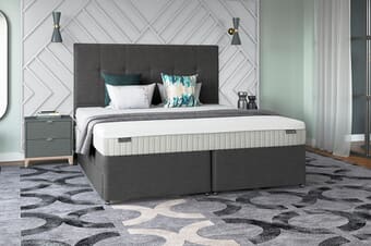 A product image for the Dunlopillo® Sovereign Latex Mattress + Premium Divan Bed