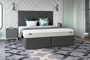 A product image for the Dunlopillo® Sovereign Latex Mattress + Premium Divan Bed