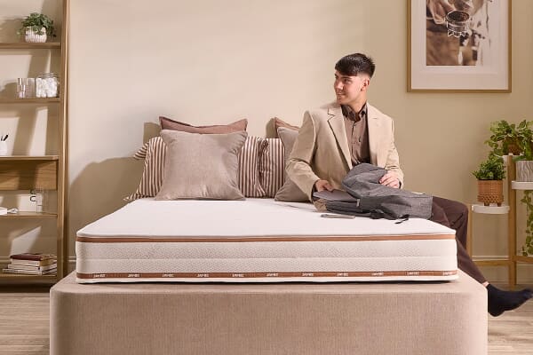 An image for Jay-Be Ryze Deep Quilted Sprung Mattress