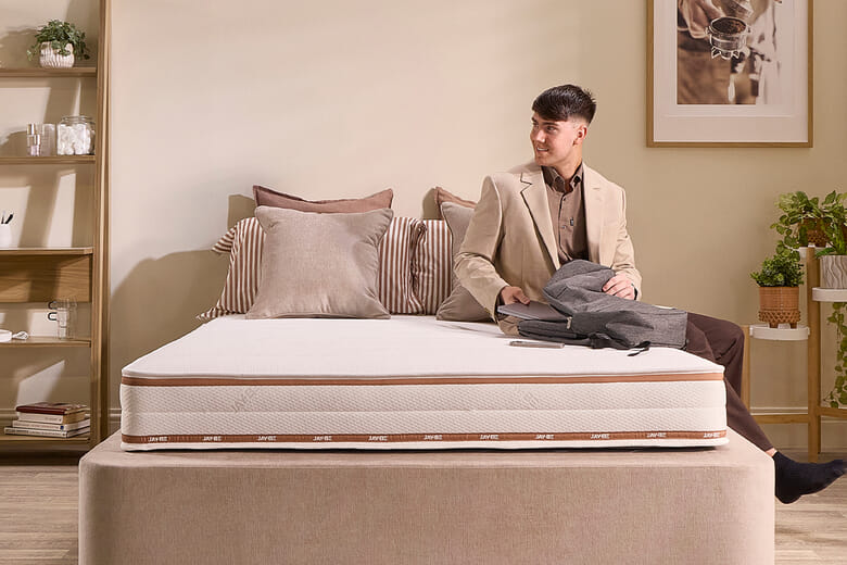 An image for Jay-Be Ryze Deep Quilted Sprung Mattress
