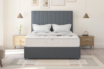 An image for Millbrook Baroness Natural Wool Mattress + Premium Divan Bed