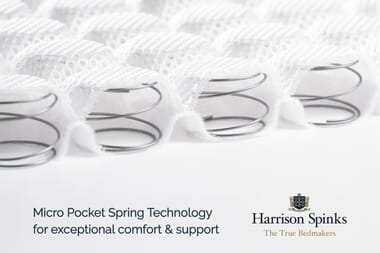An image for Harrison Spinks British Wool Pocket Spring Pillow
