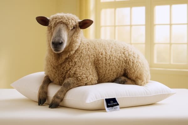 An image for Harrison Spinks British Wool Pocket Spring Pillow