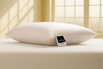 A product image for the Harrison Spinks British Wool Pocket Spring Pillow