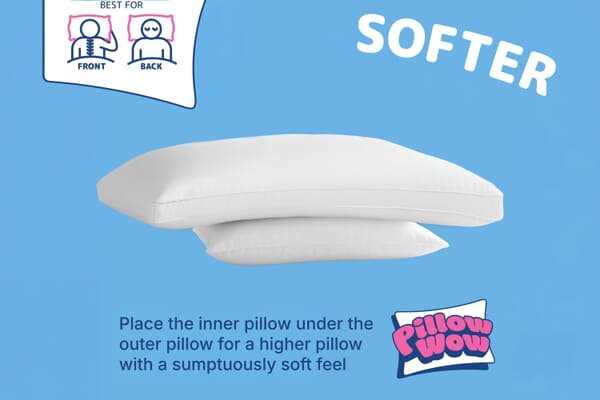 An image for Pillow-Wow® Adjustable Pillow Pair