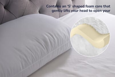 An image for Head2Sleep® Anti Snore Support Pillow Pair