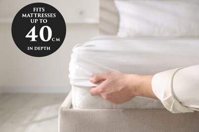 An image for Bellissimo Egyptian Cotton Deep Fitted Sheet