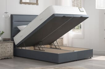 A product image for the Highgrove Somerset 2000 Pocket Natural Mattress + Ottoman Divan Bed