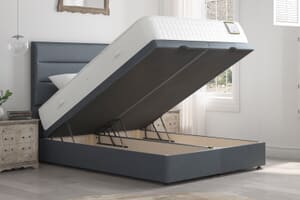 A product image for the Highgrove Somerset 2000 Pocket Natural Mattress + Ottoman Divan Bed