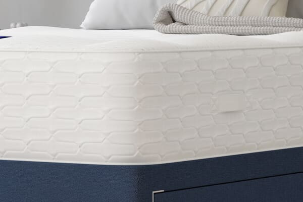 An image for Daphne Ortho Traditionally Sprung Mattress + Ottoman Divan Bed