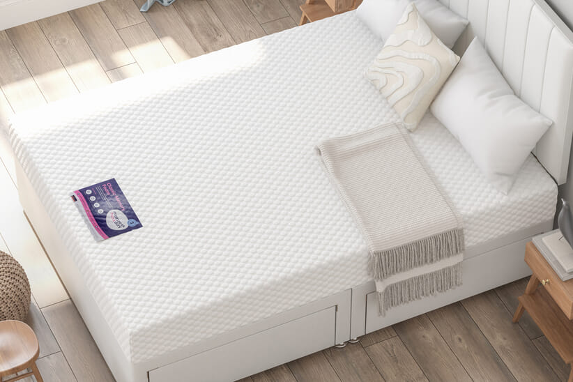 An image for Classic Memory Foam Mattress + Ottoman Divan Bed