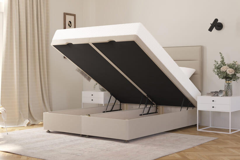 An image for Ortho Care Foam Mattress + Ottoman Divan Bed