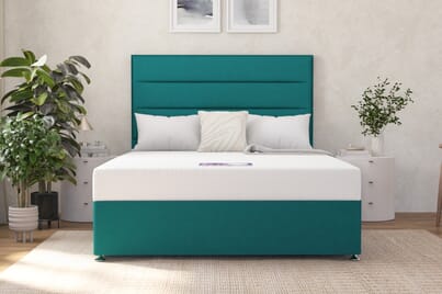 An image for Ortho Memory Foam Mattress + Ottoman Divan Bed