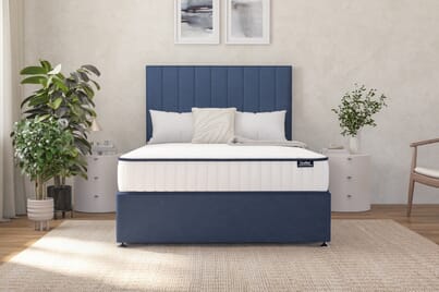An image for Coolflex® Essentials Pocket Memory Hybrid Mattress + Ottoman Divan Bed