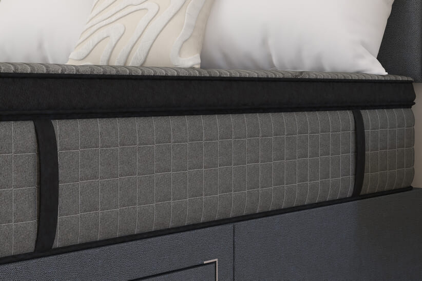 An image for Coolflex® Hybrid ICE Mattress + Ottoman Divan Bed