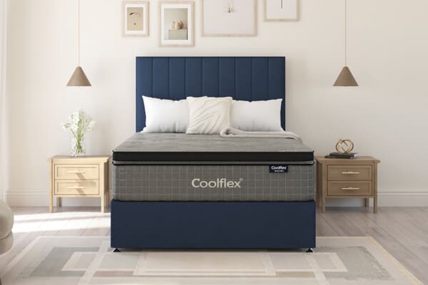 An image for Coolflex® Hybrid CHILL Mattress + Ottoman Divan Bed
