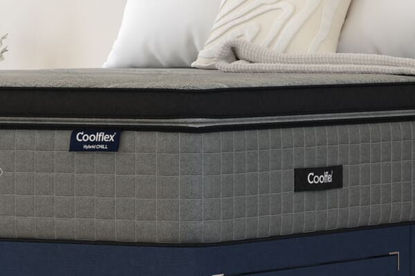 An image for Coolflex® Hybrid CHILL Mattress + Ottoman Divan Bed