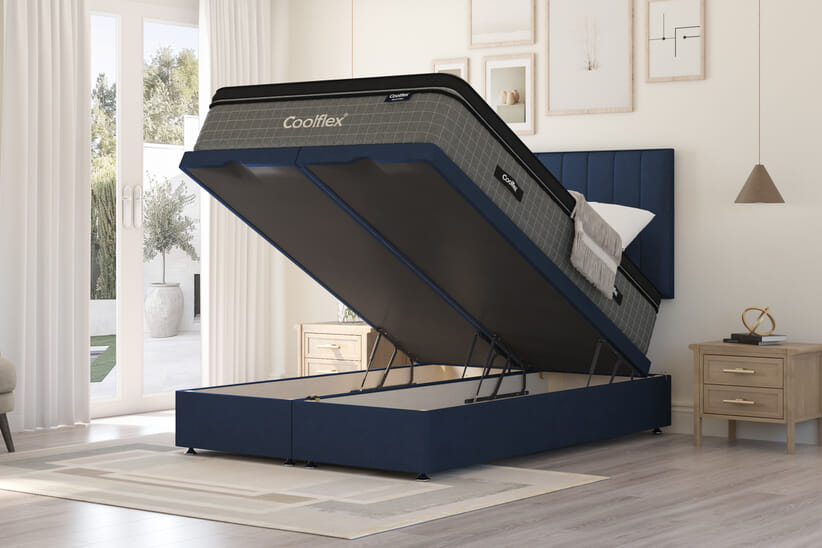 An image for Coolflex® Hybrid CHILL Mattress + Ottoman Divan Bed