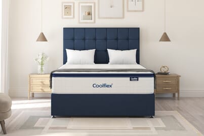 An image for Coolflex® Premium Memory Hybrid Mattress + Ottoman Divan Bed