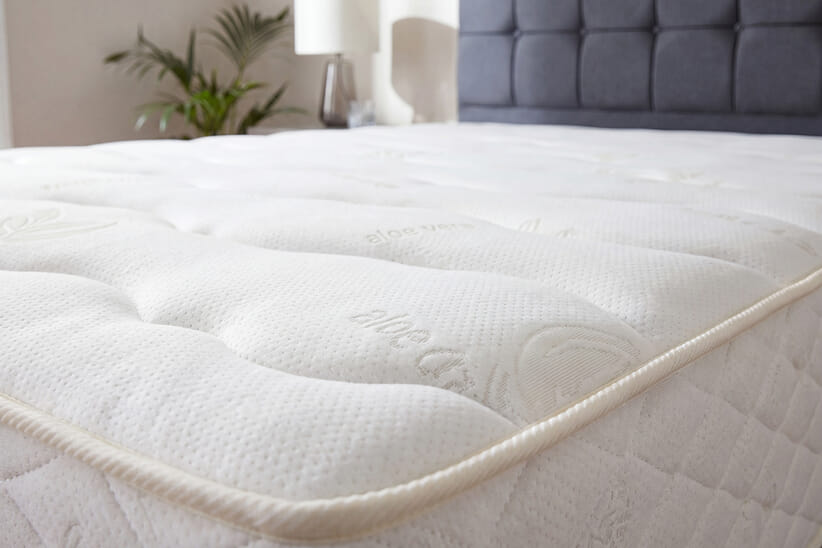 An image for Jasmine Traditionally Sprung Mattress + Ottoman Divan Bed
