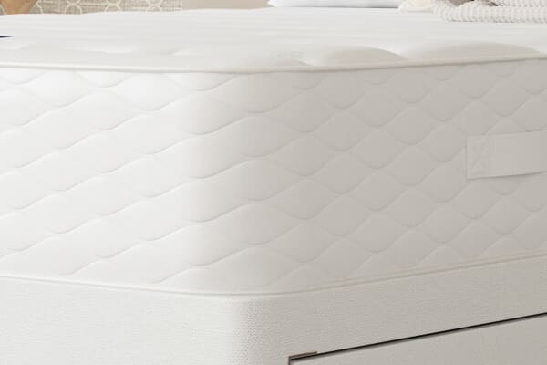 An image for Jasmine Traditionally Sprung Mattress + Ottoman Divan Bed
