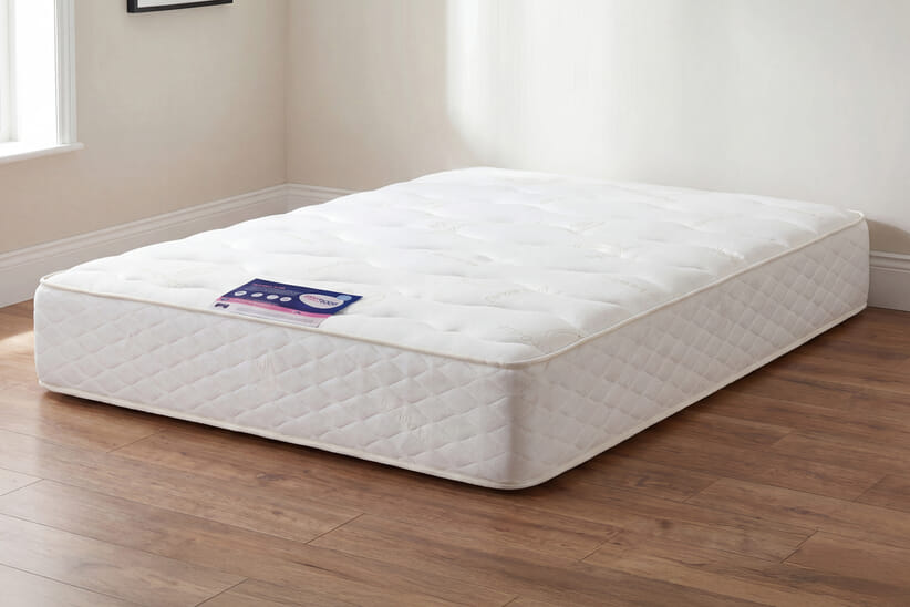 An image for Jasmine Traditionally Sprung Mattress + Ottoman Divan Bed