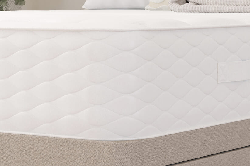 An image for Zante Ortho Traditionally Sprung Mattress + Ottoman Divan Bed