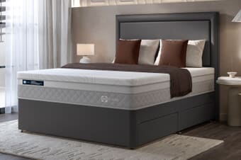 A product image for the Sealy Balance Hybrid Memory Mattress