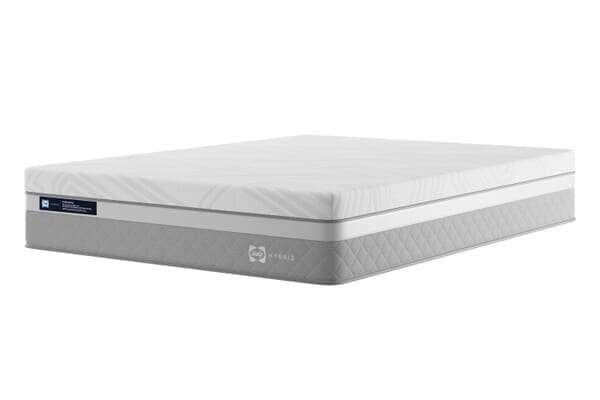 An image for Sealy Soothe Hybrid Memory Mattress