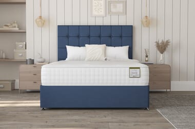 An image for Highgrove Belmont 1000 Pocket Natural Mattress + Premium Divan Bed