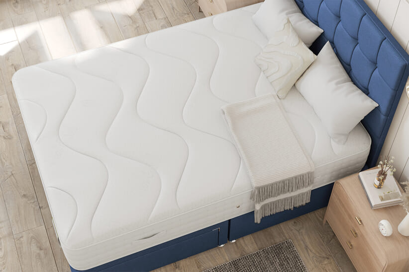 An image for Highgrove Belmont 1000 Pocket Natural Mattress + Premium Divan Bed