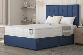 A product image for the Highgrove Belmont 1000 Pocket Natural Mattress + Premium Divan Bed