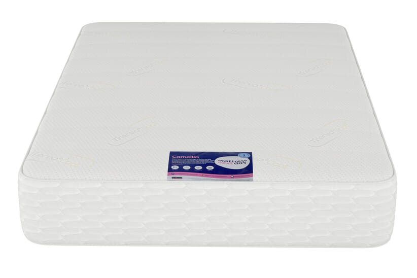 An image for Camellia Traditionally Sprung Mattress + Premium Divan Bed