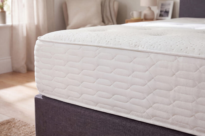 An image for Cashmere Ortho 1000 Pocket British Wool Mattress + Premium Divan Bed