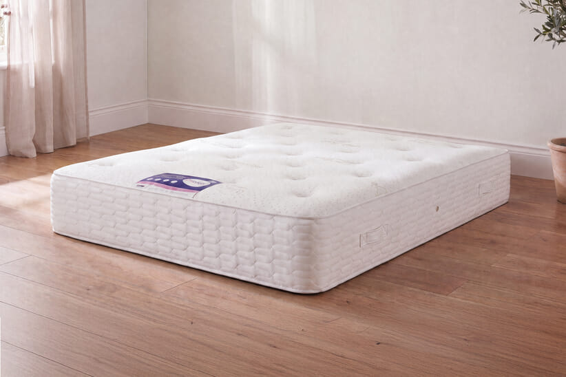 An image for Cashmere Ortho 1000 Pocket British Wool Mattress + Premium Divan Bed