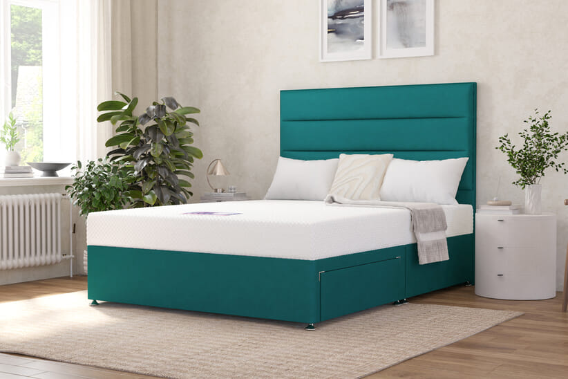 An image for Ortho Memory Foam Mattress + Premium Divan Bed