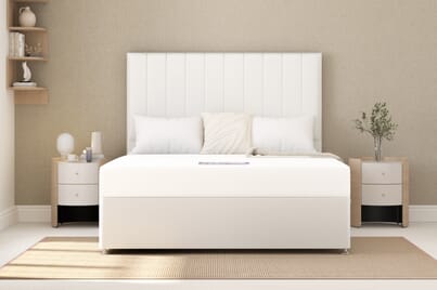 An image for Super Firm Foam Mattress + Premium Divan Bed