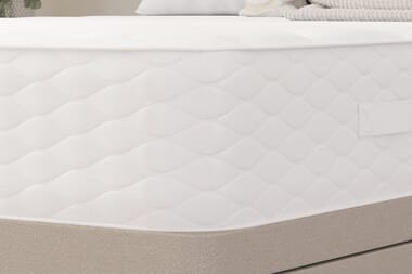 An image for Zante Ortho Traditionally Sprung Mattress + Premium Divan Bed