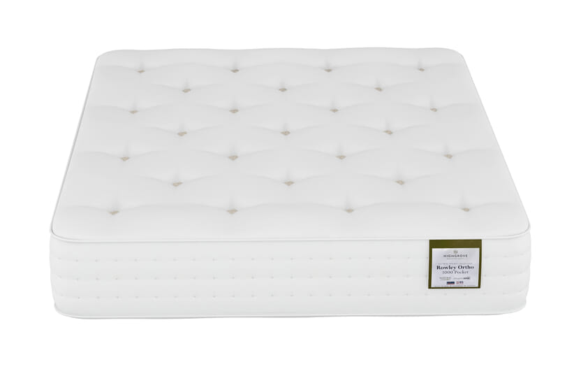 An image for Highgrove Rowley Ortho 1000 Pocket Natural Mattress + Premium Divan Bed