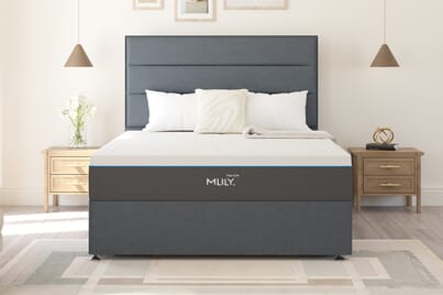An image for ​MLILY®​ Polar 1800 Cool Gel Hybrid Mattress + Ottoman Divan Bed