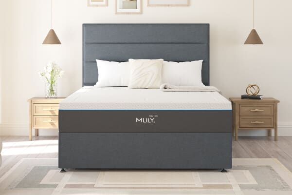 An image for ​MLILY®​ Polar 1800 Cool Gel Hybrid Mattress + Ottoman Divan Bed