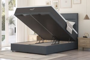 A product image for the ​MLILY®​ Polar 1800 Cool Gel Hybrid Mattress + Ottoman Divan Bed