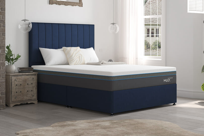 An image for MLILY®​ Summit Ortho 2800 Cool Gel Hybrid Mattress + Premium Divan Bed