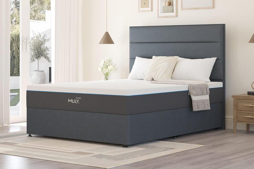 An image for MLILY®​ Polar 1800 Cool Gel Hybrid Mattress + Premium Divan Bed