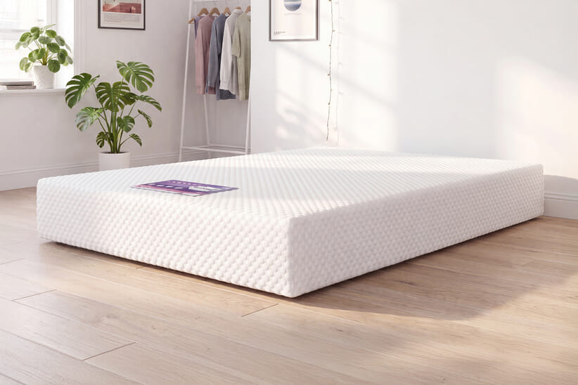 An image for Simply Memory Pocket 1000 Hybrid Mattress + Premium Divan Bed
