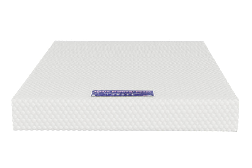 An image for Value Memory Foam Mattress + Ottoman Divan Bed