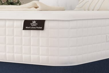 An image for Spring King® Wool Luxury Pocket Mattress + Ottoman Divan Bed