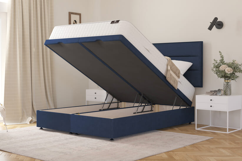 An image for Spring King® Wool Luxury Pocket Mattress + Ottoman Divan Bed